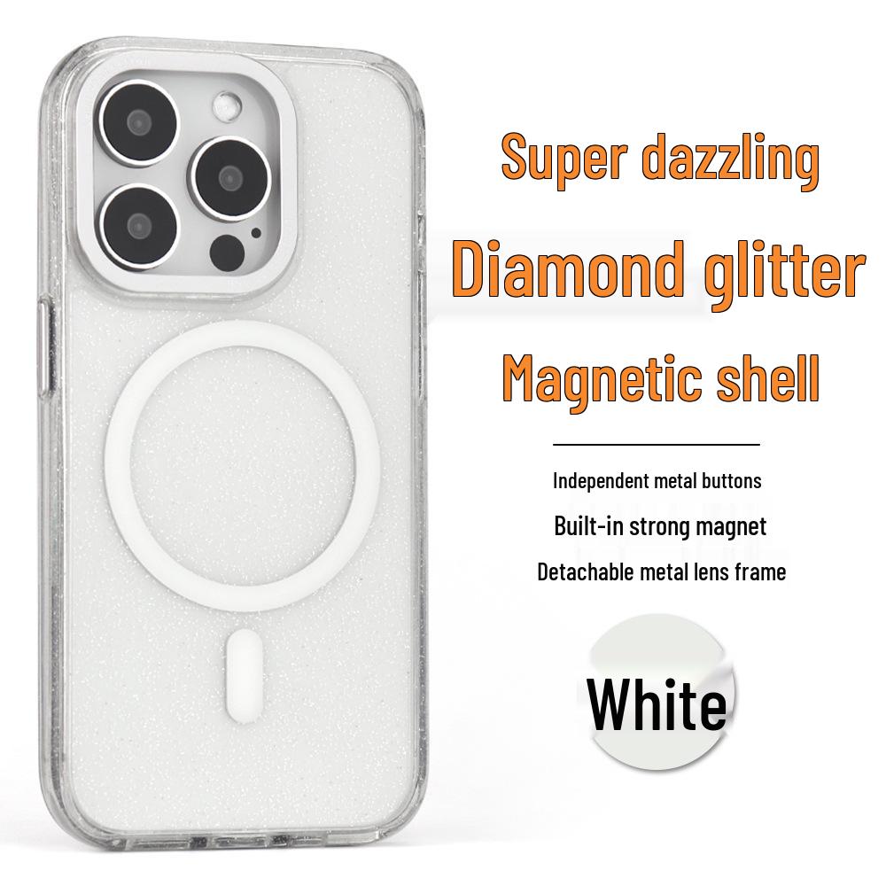 Glitter Drop-proof Case for Apple 15 Pro Max/Plus & 14 Pro