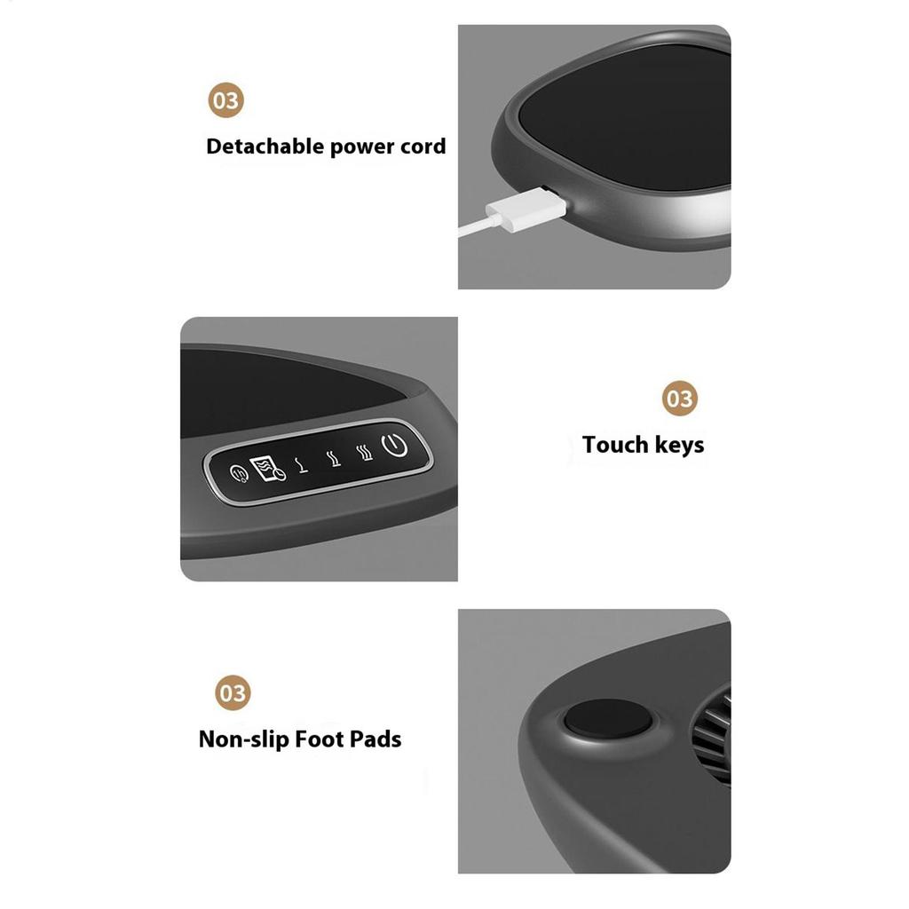 Coffee Mug Warmer Cup Heater Electric Coaster Constant Temperature Hot Tea Makers Plate Milk Water Heating Pad for Home Office