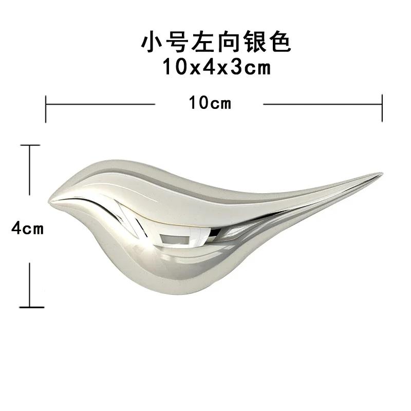 Stereoscopic Wall Hanging Ornaments Bird Living Room Wall Background Display Plating Decor Golden Bird Sofa TV Decor Accessories