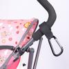 Car Aluminum Zinc Zinc Alloy Carabiner Baby Stroller Hook Clip Stroller Accessories Pram Hook Stroller Hanger