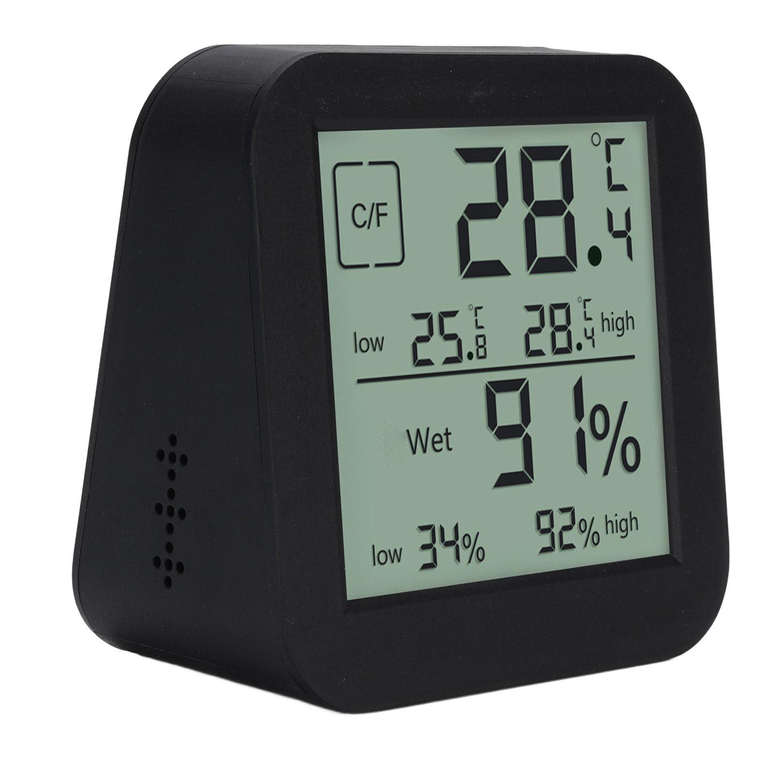 

Thermometer Hygrometer Timer Double Sided LCD Backlight Temperature Humidity Gauge Meter for Kitchen