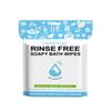 25 Pieces Soap Shampoo Infusedy No Rinse Bathing Wipes 20x20cm Foaming Towels  Shower