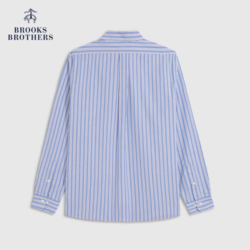 Brooks Brothers Men s Easy-Care Supima Cotton Striped Shirt L