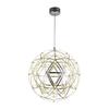 Golden Sparkle Chandelier for Shopping Malls, Hotels, Bars, Clothing Stores, Cafes, Stairs, & Restaurants