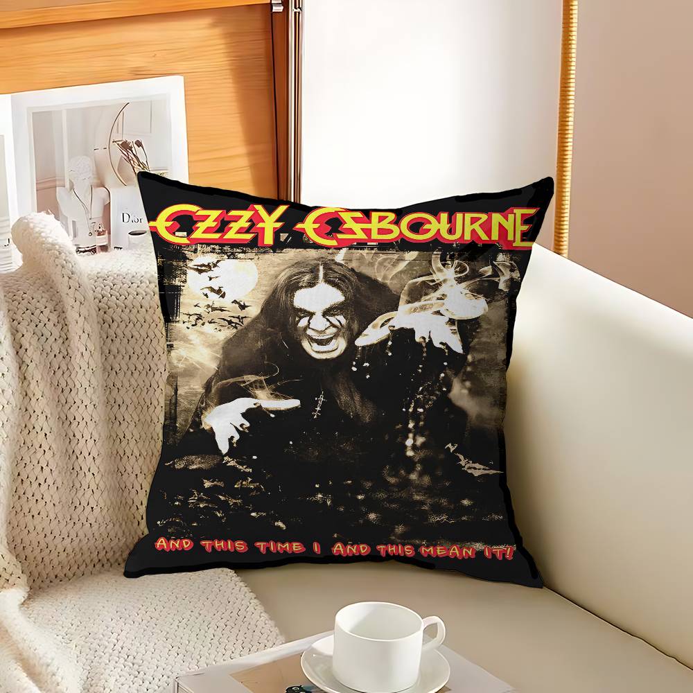 Music Band O-Ozzy Osbourne Pillowcases Home Bedding Decorative Pillow Cover Wedding Super Soft Pillow Case