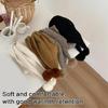Warm Pompoms Shawl for Home Office Shirt Decoration Multifunctional Shawl Wrap for Outdoor Leisure Wear Shoulder Wrap