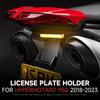 FOR Ducati Hypermotard 950 / SP 2018-2023 Motorcycle Rear License Plate Holder Bracket LED Tail Tidy Fender Eliminator Metals