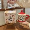 Regalo di Capodanno Bafanglai tazza per fidanzate, regalo per attività di riunione annuale, confezione regalo tazza d'acqua