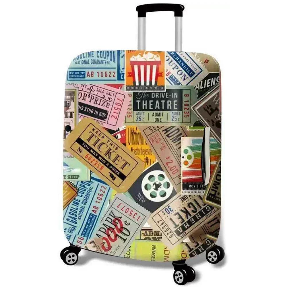 Luggage Cover Suitcase Cover Stretch Luggage Protector Baggage Dust Case Covers Suitable18-32Inch Suitcase Case Travel Organizer