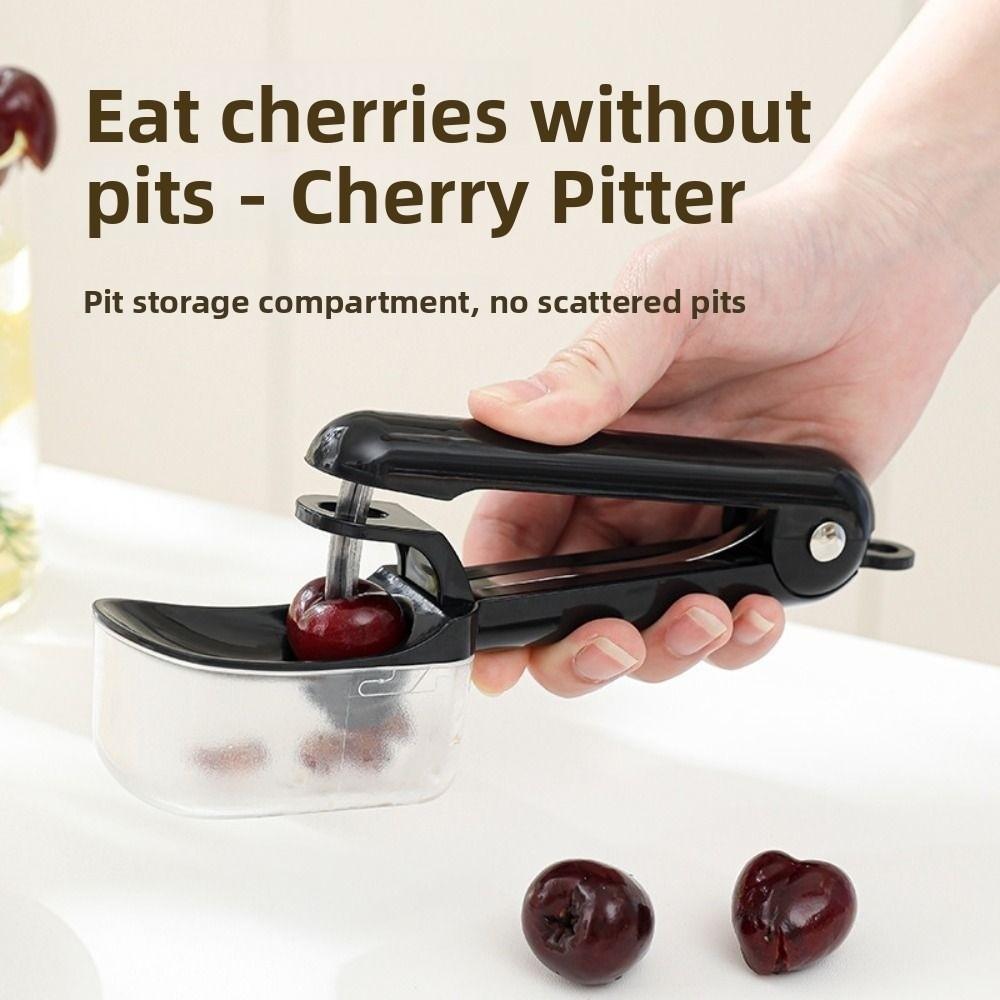 Automatic Rebound Cherry Core Seed Remover Plastic Kernel Seed Remover Olives Corer  Fruits Gadgets