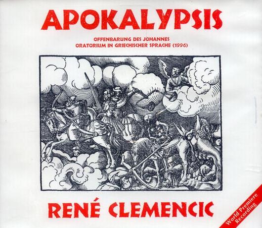 

CD RENÉ CLEMENCIC - Apokalypsis 74321721152 Arte Nova Class 2000 Japan Classical Used