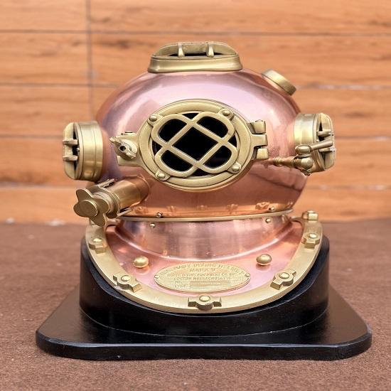 

Морской водолазный шлем Морской декор Реплика шлема аквалангиста Лучший подарок