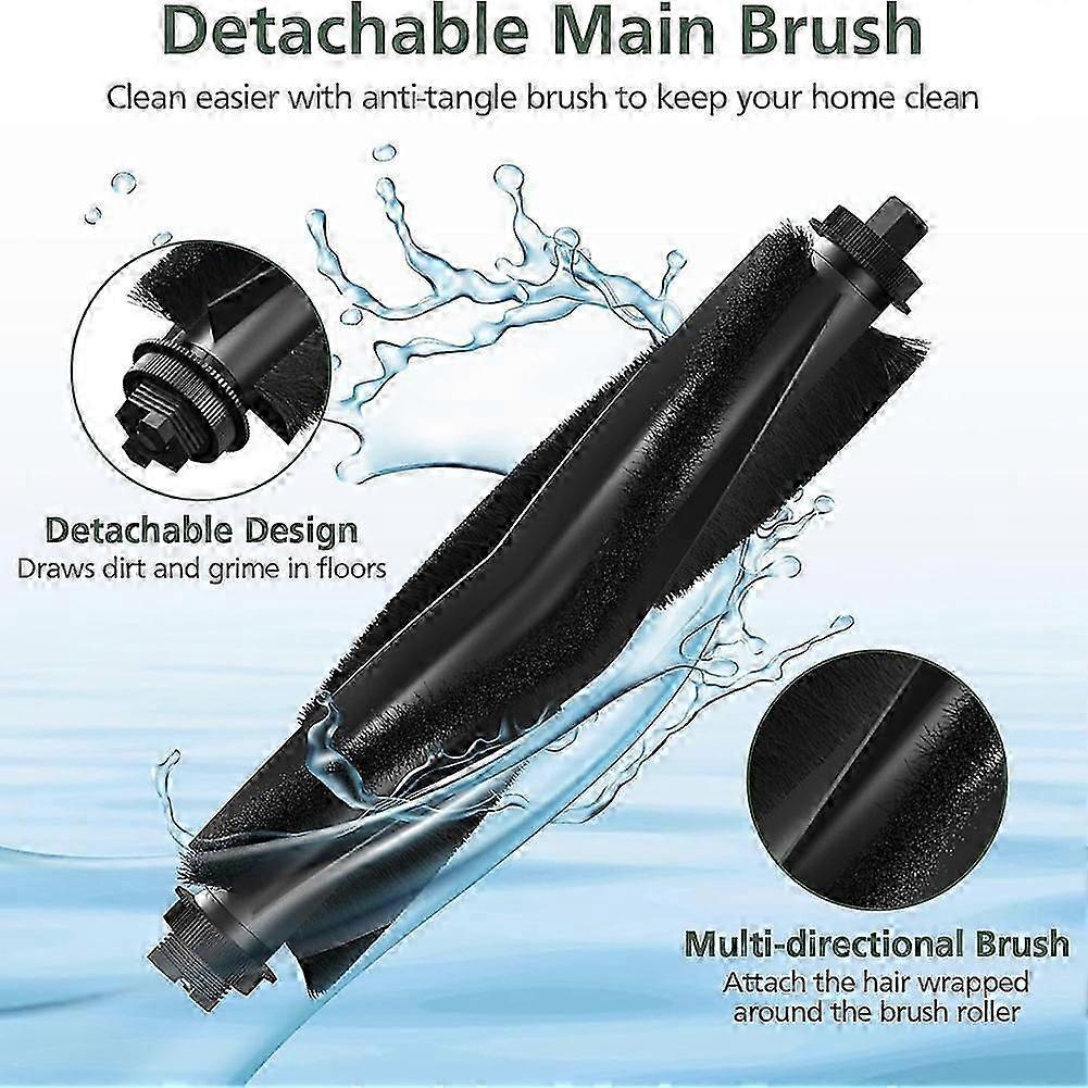 Compatible for Eufy L50 / L60 Main Side Brush HEPA Filter Dust Bags