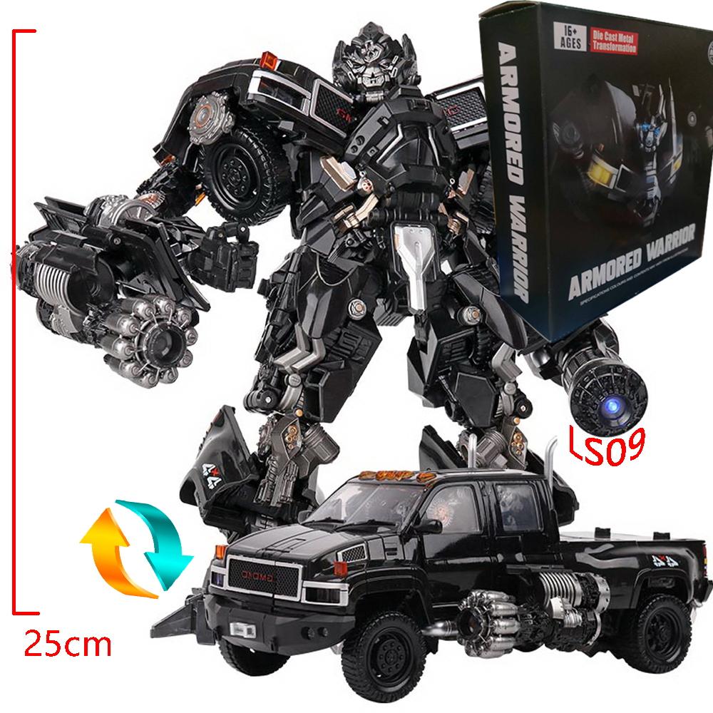 Deformation Robot Truck Transformation Toys Car Action Figure Model BMB LS09 lronhide Articulated Detailed Movable Poseable Scale Collectible