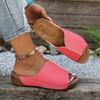 Women's Shoes, Comfortable Wedge Slippers, Simple Large Size Sandals, Women