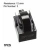 1/3Pins PTC Start Relay 1PC Black Efficient For Compressor