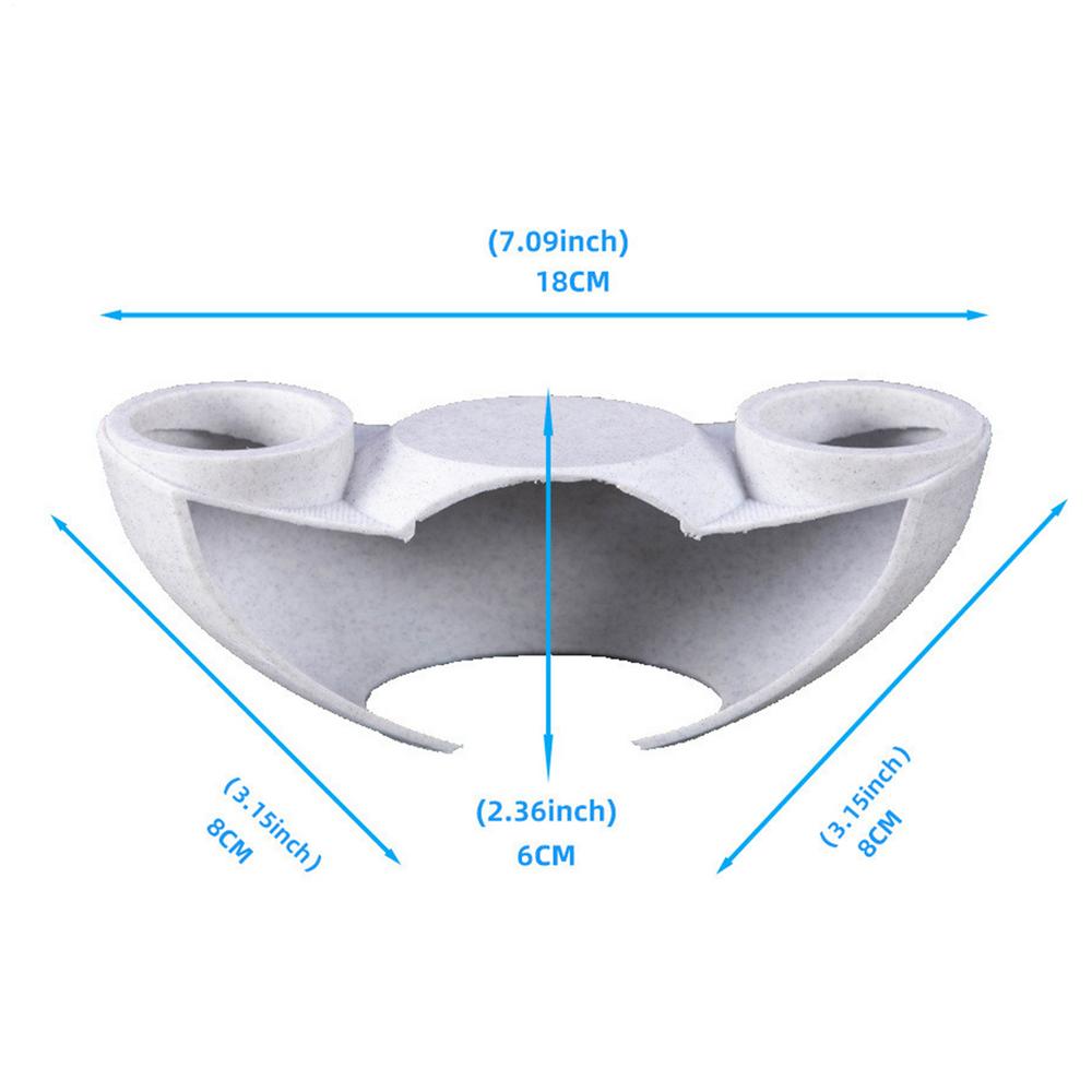 Fischtunnel Einzigartige Aquarienhöhle für Garnelenaquarium Dekoration Garnelentank Zubehör Fischhöhle Ecke Aquariendekorationen Fisch