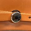 Used Hermes Herbag MM Tote Bag Canvas Beige Authentic 1186