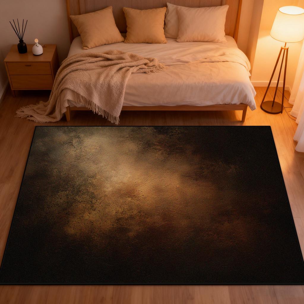 3D Aurora Design Bedroom Bedside Carpet Starry Sky Decoration Washable Living Room Rug Cloakroom Study Non-slip Tables Chair Mat