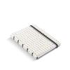 Filofax Notebook Pocket Impression Black and White 115046 (Official Import)