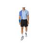 Asics Colorblock Logo Short Sleeve T-Shirt Men Tops Blue 2041A282-403