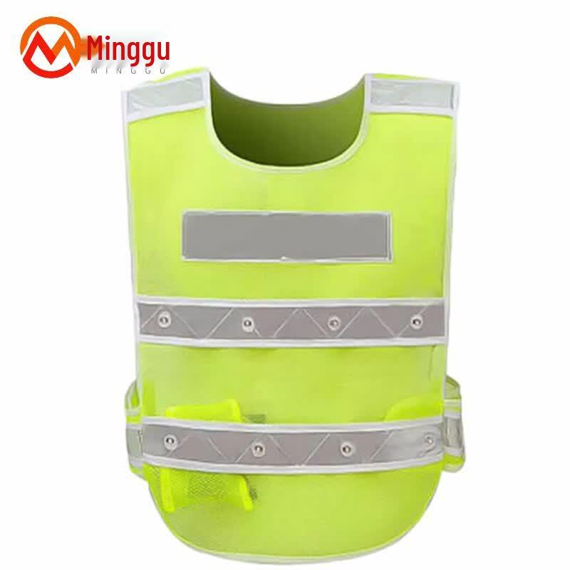 Reflective Safety Vest with LED Lights