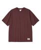 URBANDTYPE Vintage Label Striped T-Shirt_Wine