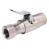 Locking   Chuck 300 PSI 1Celsius4in FNPT Heavy Duty Closed   Brass Straight Lock On Tire Chuck for Tire Inflator Gauge
