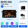 JIUYIN Android 15 Wireless Carplay Auto Car Radio Stereo Multimedia Player For BMW E46 M3 318 320 325 330 335 1998-2006 IPS