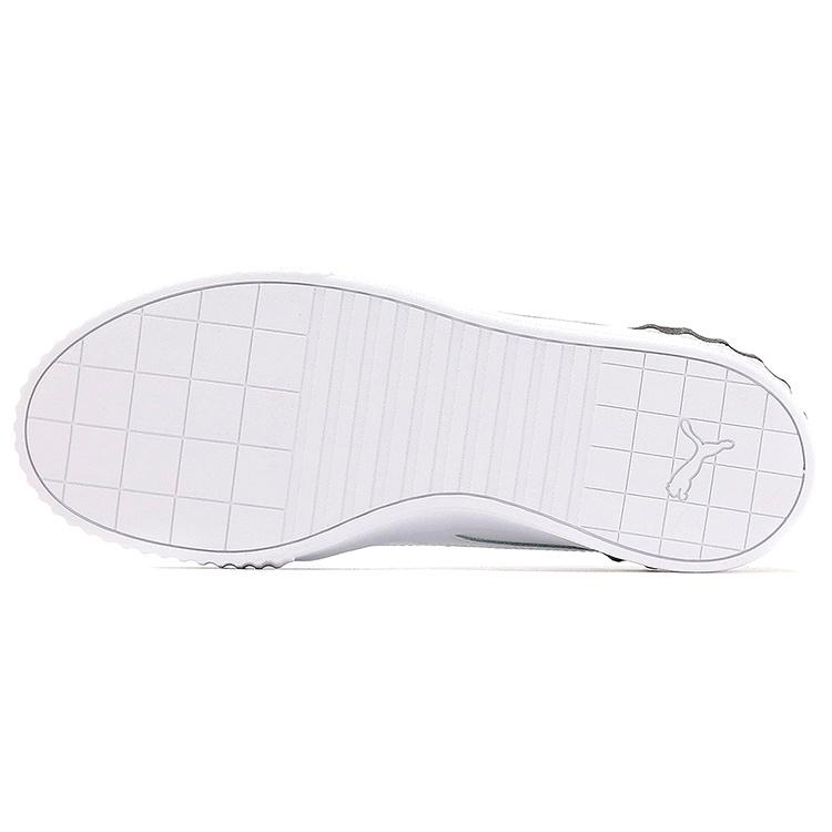 (WMNS) PUMA Carina Lift Casual Shoes For White/Black Women's 382504-01