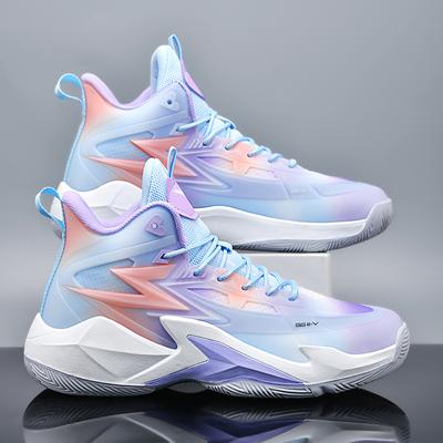 Mens Basketball Shoes Cushioning Professional Training Sports Shoes Thick Soled Comfortable Fashionable Sneakers for Men