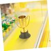 SUPVOX Set of 6 Mini Trophy Cups for Kids Plastic