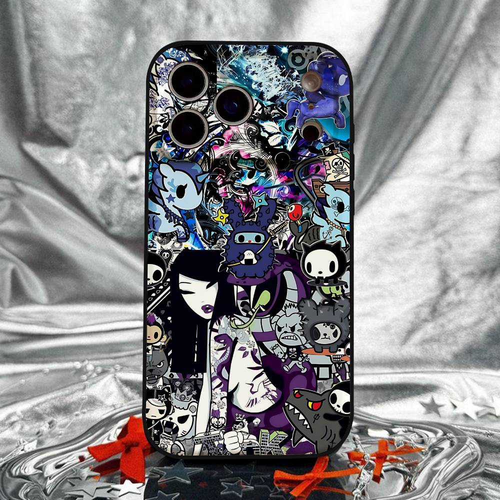 

Japan T-Tokidokis Phone Case For IPhone 17 Pro 15 13 14 16 11 12 Pro Max 7 8 Plus XR XS X SE Matte Soft Funda Silicone Cover iPhone13