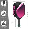 Professionell glasfiber Pickleballracket för utomhussporter & Tävling