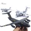 Puntos Education Toy Diecast C17 Transportní letadlo Zatahovací lehký model letadla