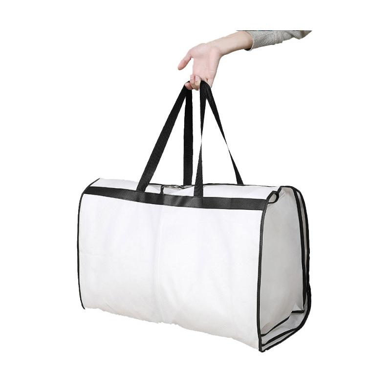 180cm Wedding Dress Garment Bag Cover for Gowns Women Storage Protector Cover with Zipped Pocket Garment Bag for Home Storage