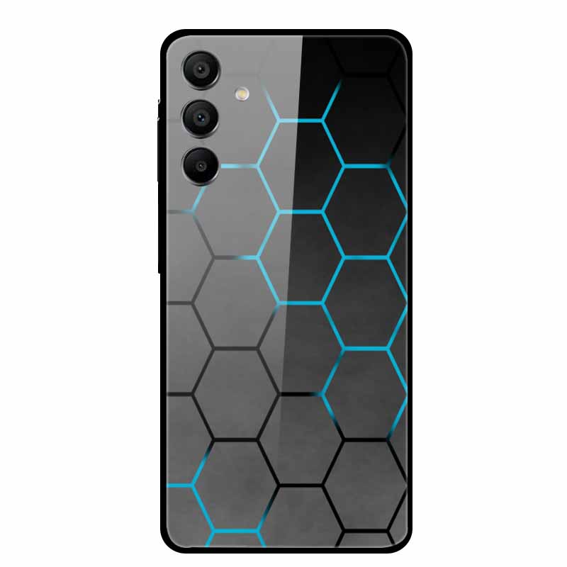 Tempered Glass Case for Samsung Galaxy A16 5G Back Cover Hard Case for SamsungA16 Phone Case Fundas Cool Protective Cute Bumper