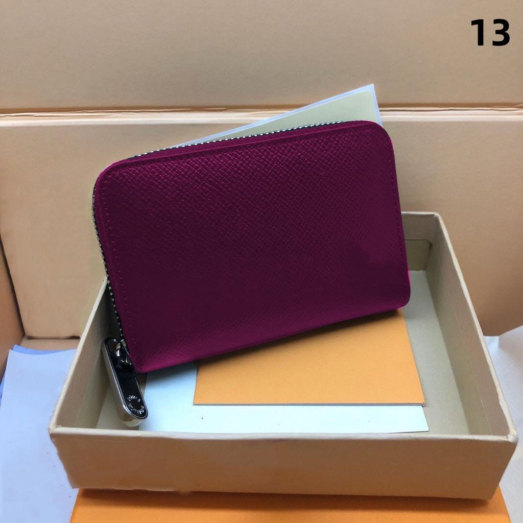New Classic Luxury Designer Women's Wallet Leather Women's Zipper Wallet Women's Fashion Zero Wallet