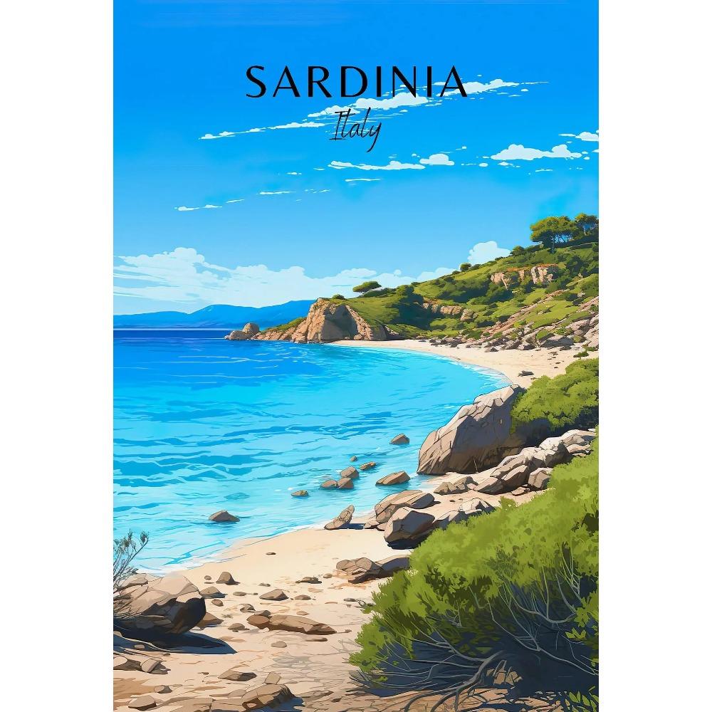 Modern Amalfi Italy Famous Travel Posters Palermo Vintage Puglia Cinque Terre Travel Prints Canvas Wall Pictures Home Room Decor