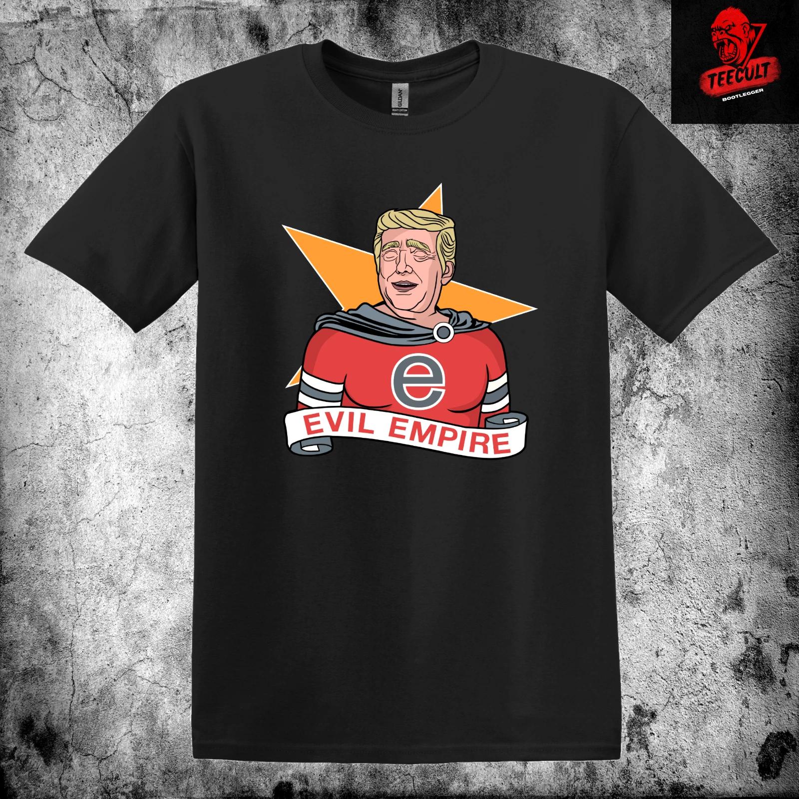 Men s and Women s T-shirts President Trump  Evil Empire  Funny Parody Unisex Cotton M