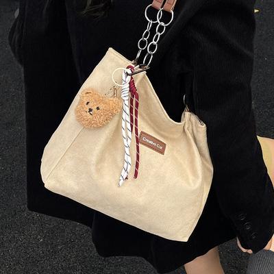 Borsa Tote, Una Borsa a Spalla Retrò di Alta Gamma, Una Borsa a Mano/Sottobraccio di Grande Capacità per il Pendolarismo