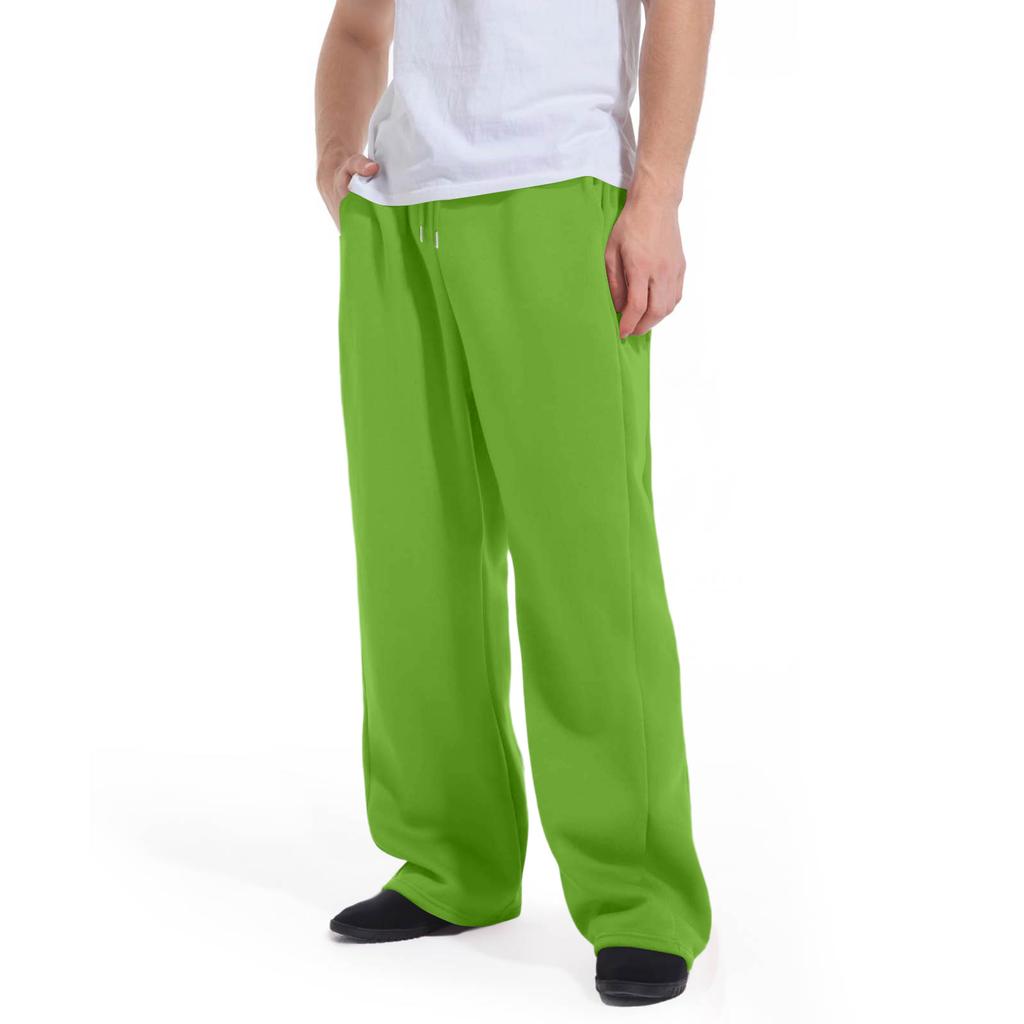 Herr Lös Casual Sweatpants Elastisk Midja Dragsko Sportbyxor