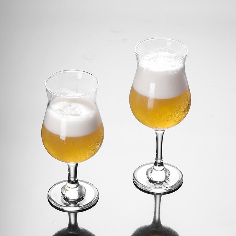 High-Stemmed Exquisite Transparent Wine Glasses for Hotel and Bar Use