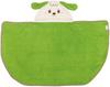 Kids' Bath Poncho with Hood, Quick-Drying, 108 X 92cm, Featuring Wanwan from "Inai Inai Baa!" (BPO1-A)