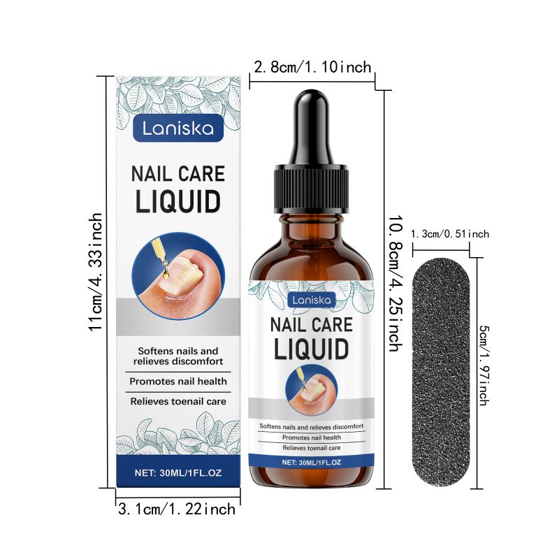 Moisturizing Nail Care Liquid for Hand and Foot Nails NonIrritating Shiny Finish for AtHome Daily Routine Safe and Gentle