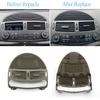 W211 Car Front Central AC Vent Grille Outlet Panel Speaker Cover For Mercedes Benz E Class 2003-2008 21183000547241
