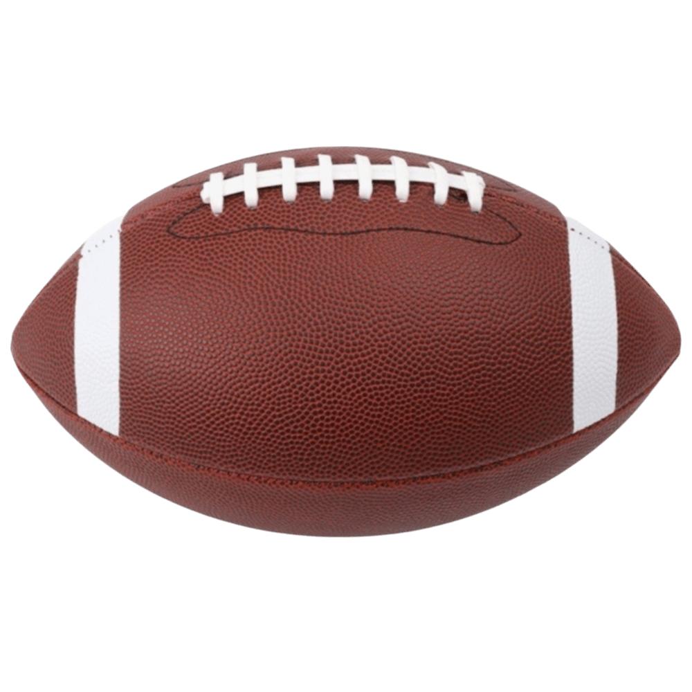 Brown American Football Size 9 Sports Ball Comfortable Grip Rugby Ball Outdoor Sports