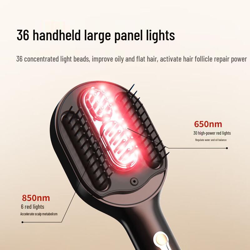 MIAOJIE T7 Dual Red Light EMS Scalp Massager