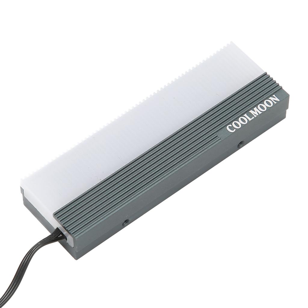 Hard Disk Heat Sink Dual Interface Cool 5V 3 Pin M.2 SSD Heatsink Cooler for 2280 M.2 SSD with Thermal Pad
