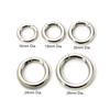 1 Piece 304 Stainless Steel Bolt Spring Ring Clasps Round Silver Color Polished Jump Rings DIY Necklace Bracelet Jewelry Making